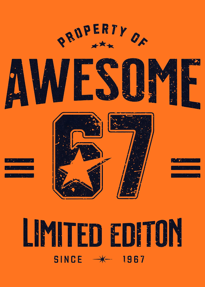 Awesome 67 Limited Edition Design