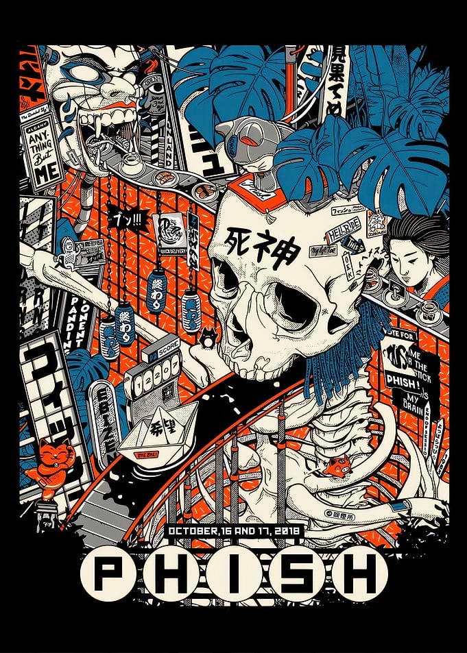 Phish band Poster