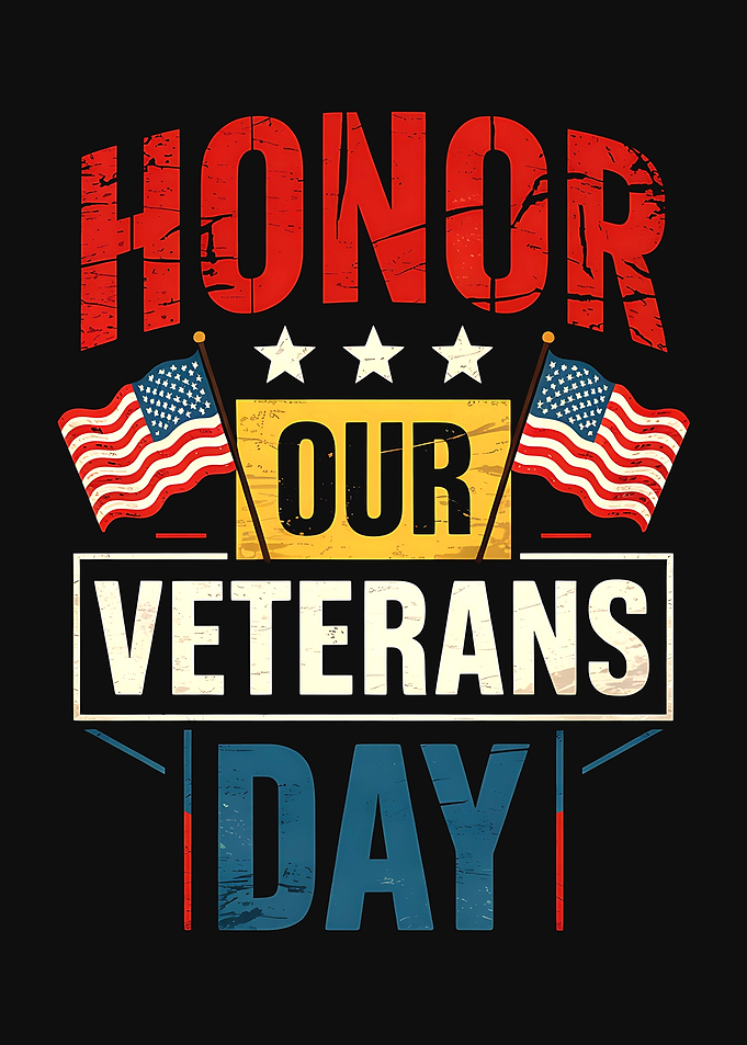 Honor Our Veterans Day Graphic