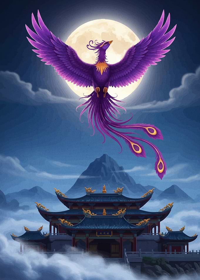 Purple Phoenix Asian Temple