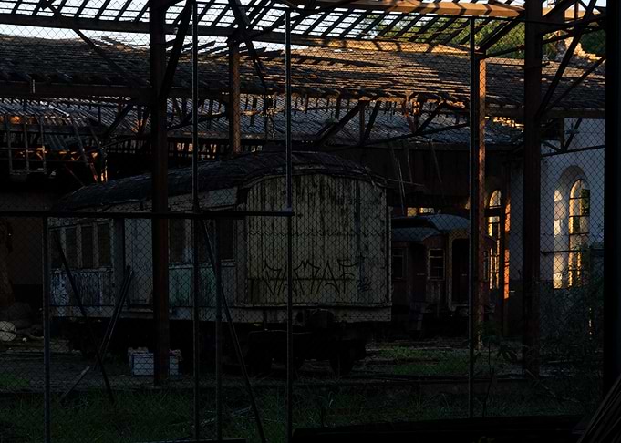 Abandoned Train Car