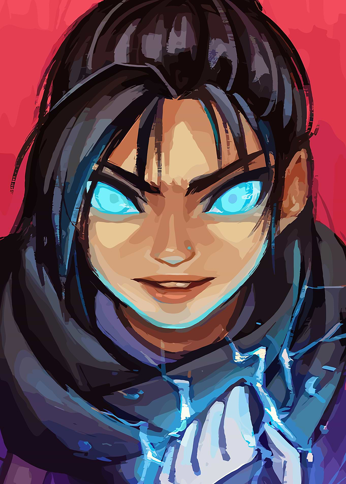 Wraith from Apex Legends Digital Art