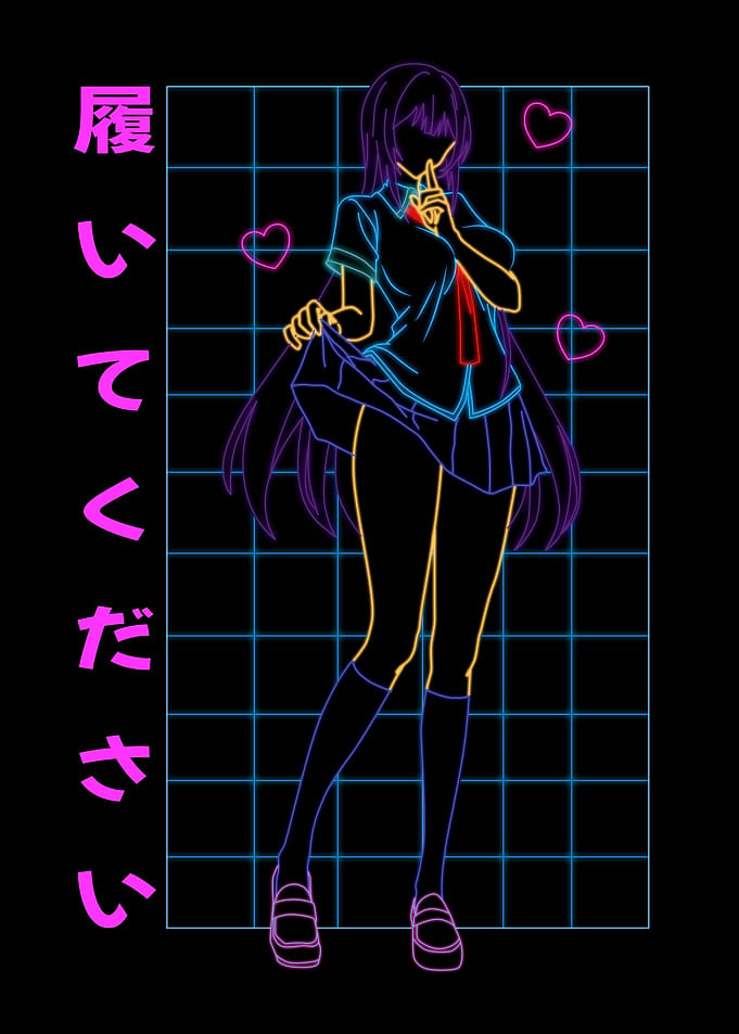 Anime Girl Neon