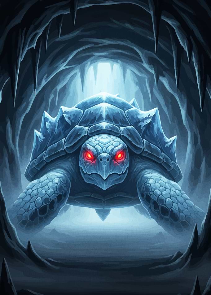 Glowing-Eyed Turtle Cave