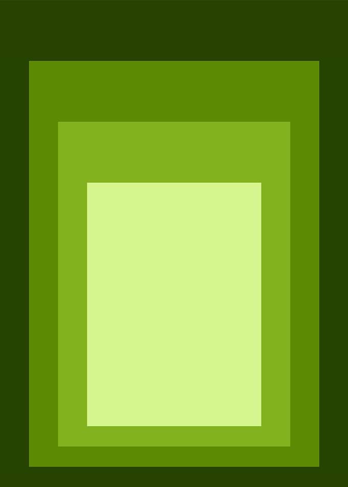 Green Square Gradient