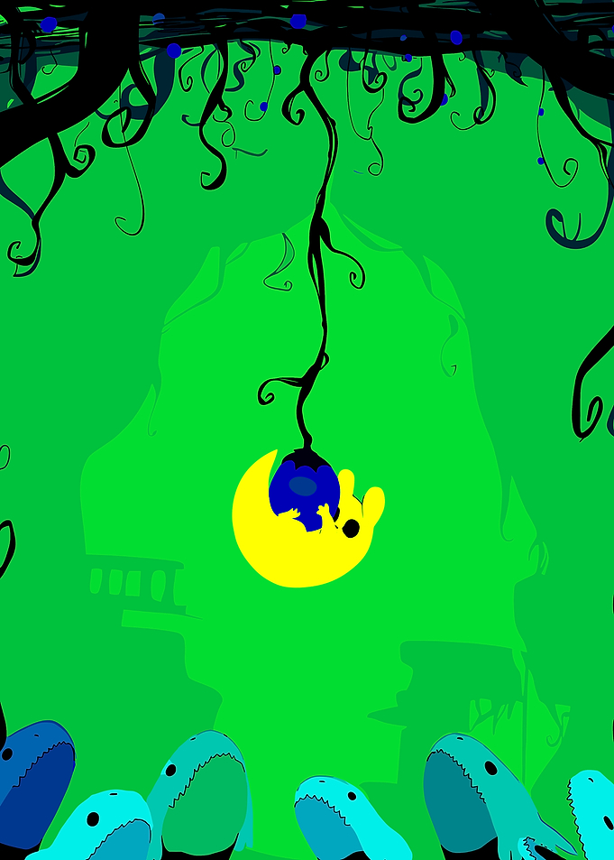Rain World game art