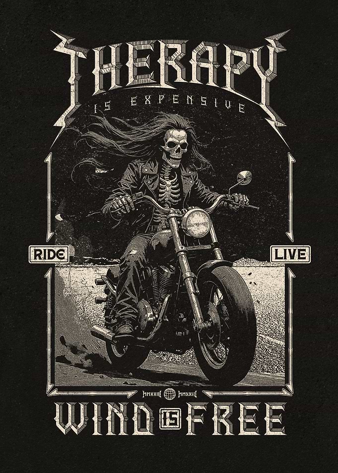 Motorcycle Rider Retro