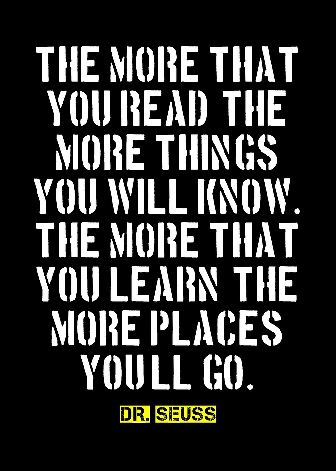 Dr. Seuss Quote: Read and Learn