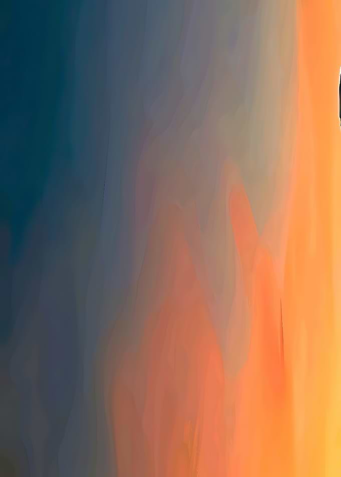 Abstract Gradient of Blue and Orange
