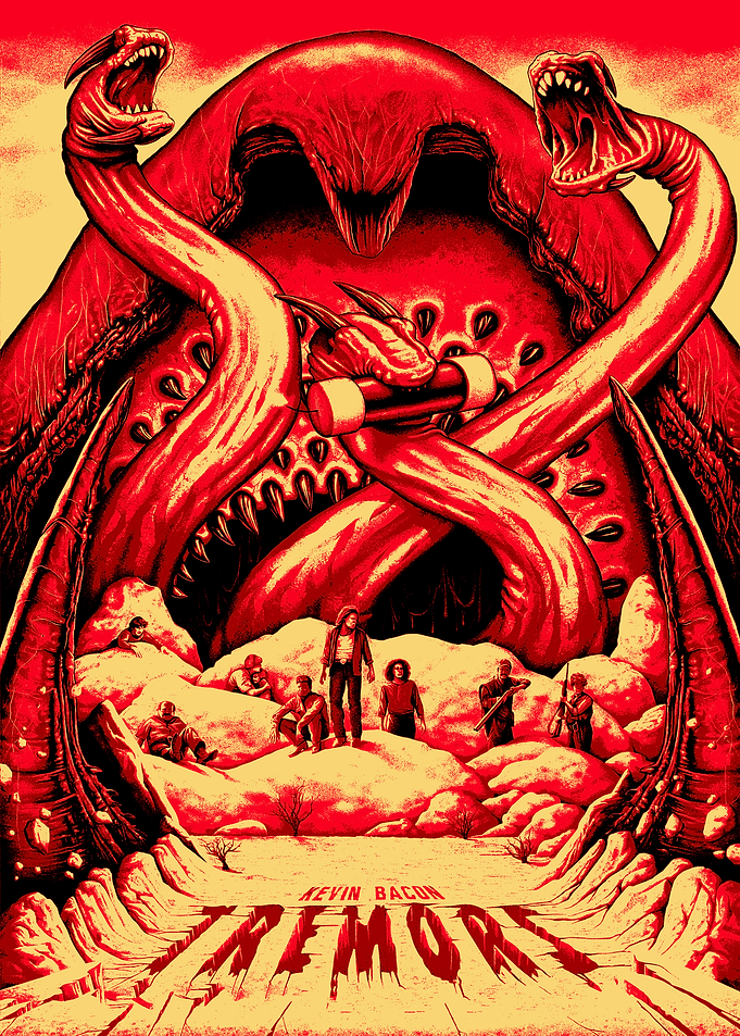 Tremors Movie Poster Art