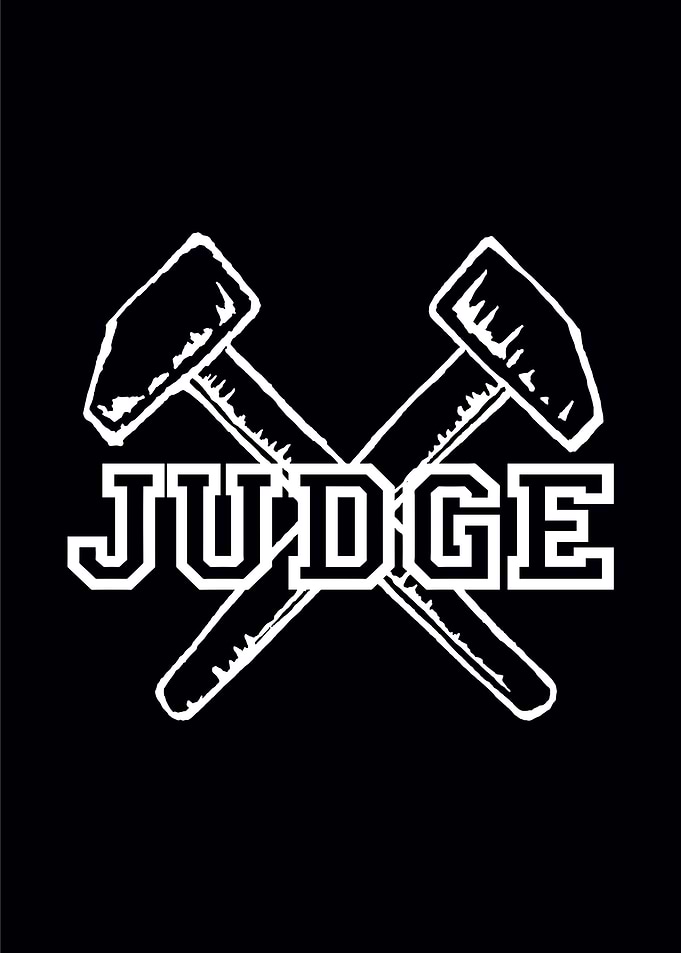 Judge Hammer Graphic