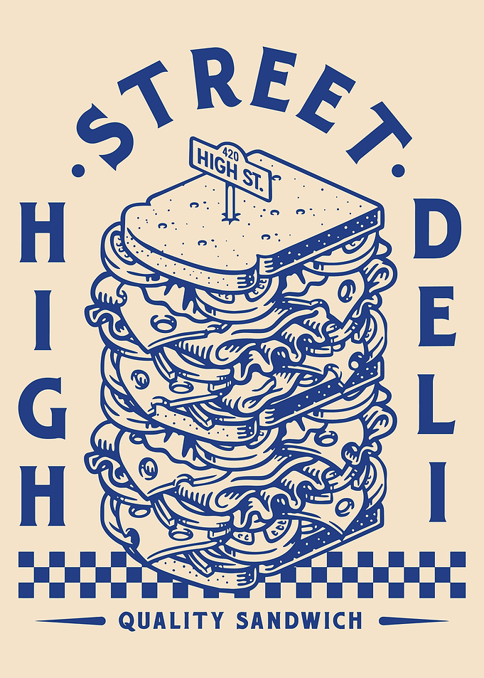 High Street Deli Quality Sandwich