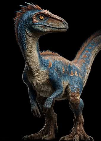 Dinosaur: Cyanoraptor rubra