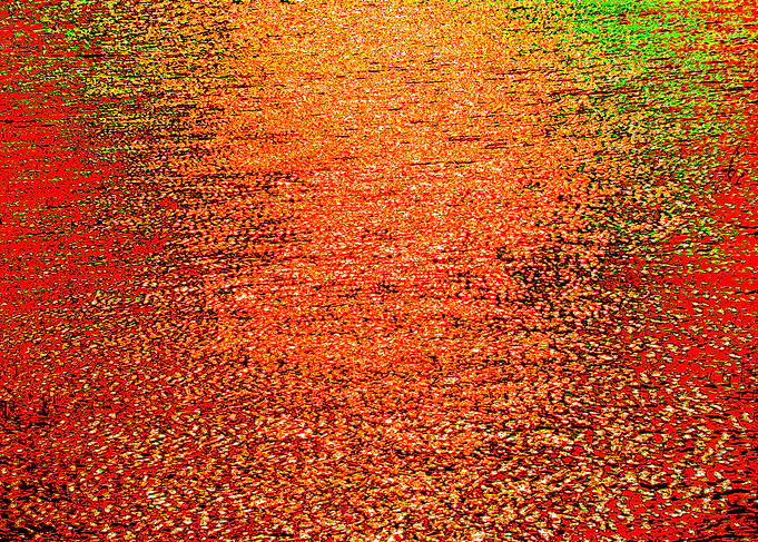 Abstract Red and Green Texture