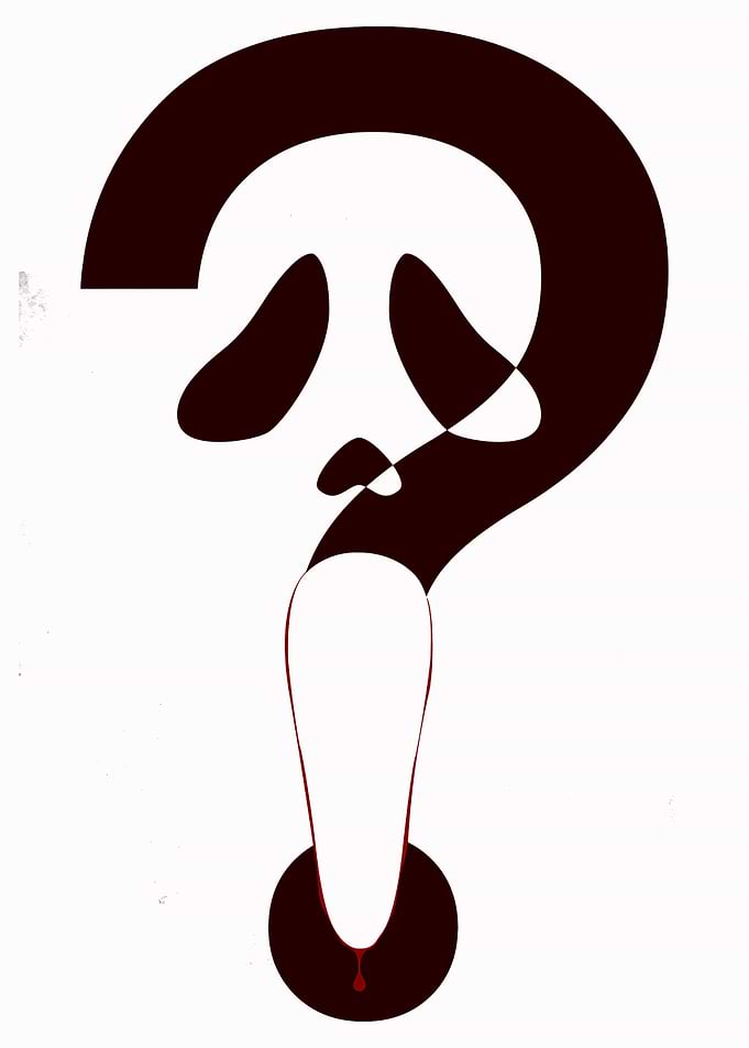 Scream Question Mark