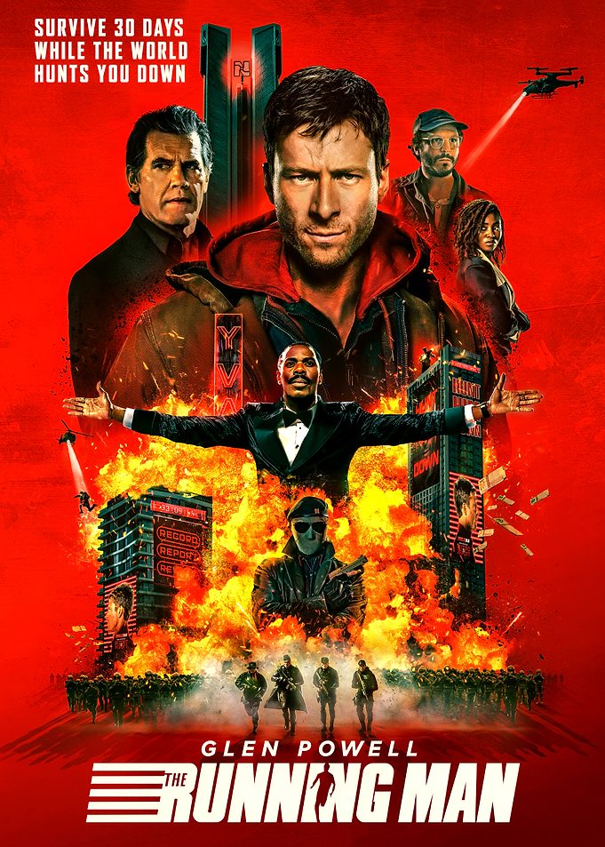 The Running Man Movie Poster