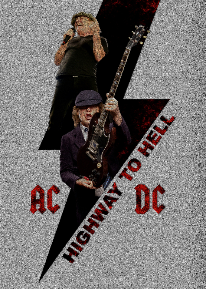 AC/DC Highway to Hell artistic