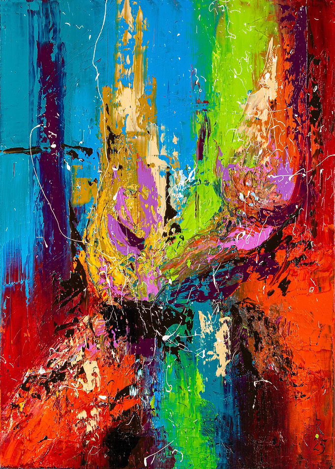 Colorful Abstract Painting