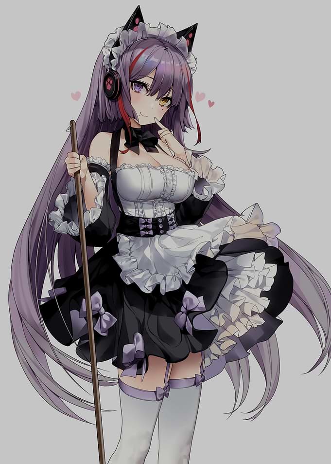 Girl in Maid Outfit