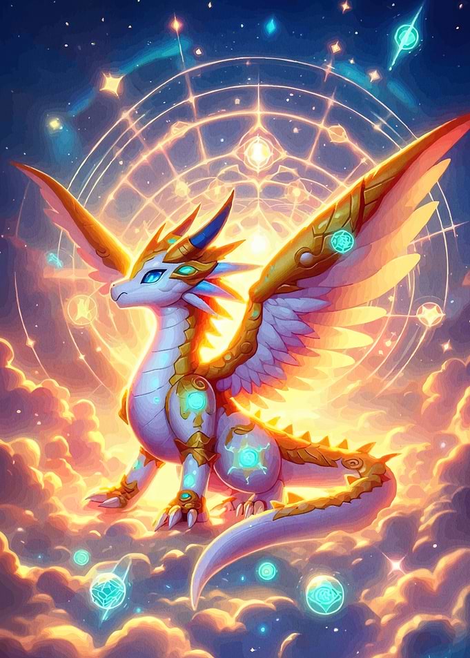 Fantasy Dragon Celestial