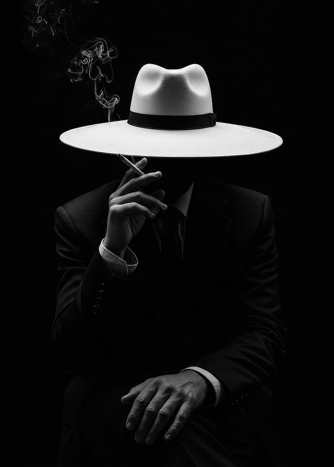 Shadowed Boss in White