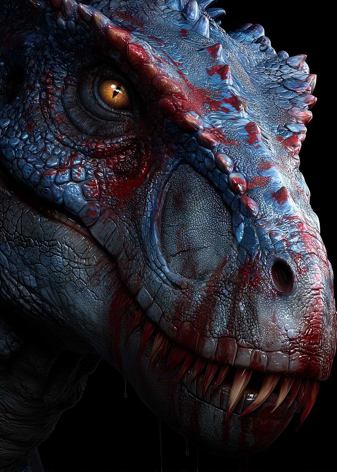 Dinosaur: Up-close Chromaspinus