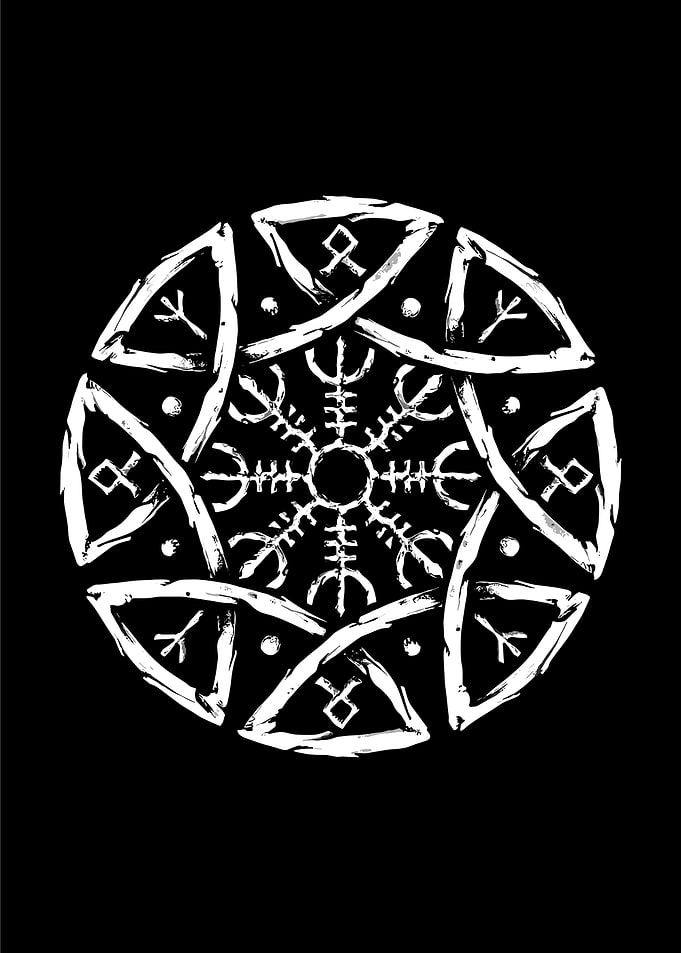 Helm of Awe Tatto eksperimental