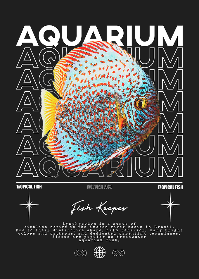 Aquarium Fish Keeper Discus Fish