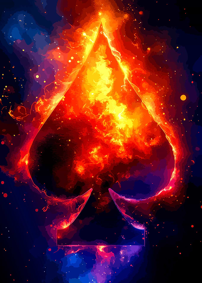 Fiery Spade Symbol