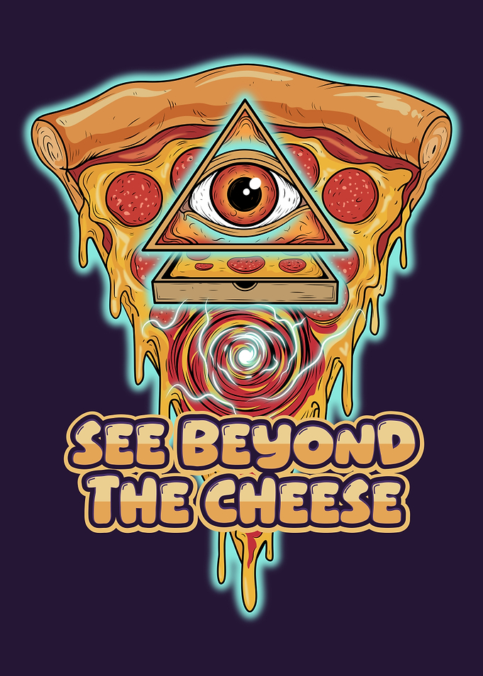 Illuminati Pizza Slice