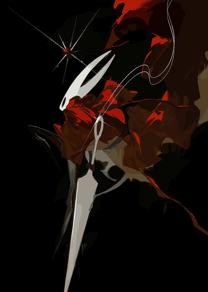 Abstract Knight Illustration