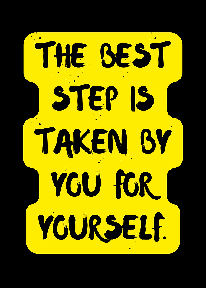 Inspirational Quote: The Best Step