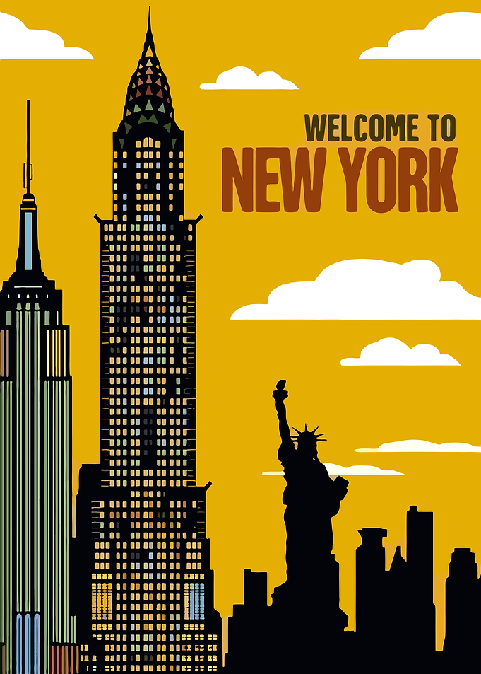 Welcome to New York City Skyline