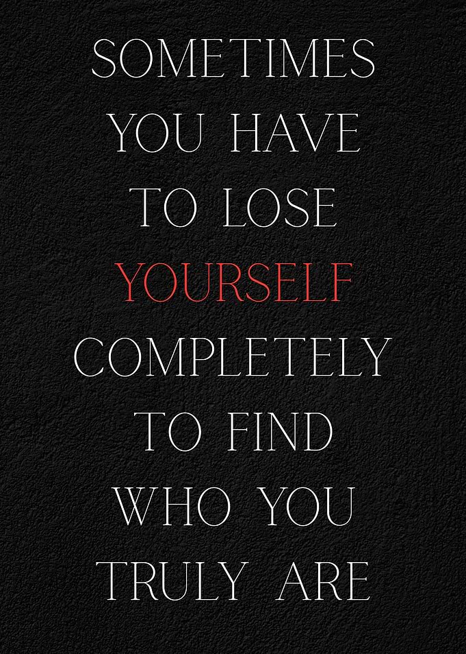 Lose Yourself