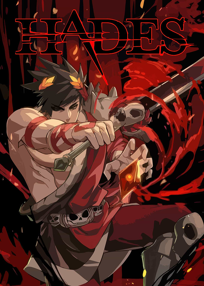 Hades Game Character Illustration