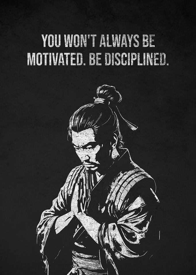 Samurai Discipline Motivational Quotes