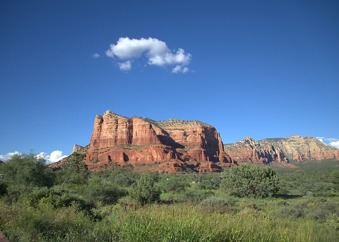 Sedona Red Rock Mountain Landscape