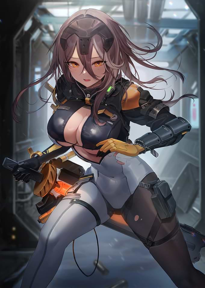 Girl in Armor