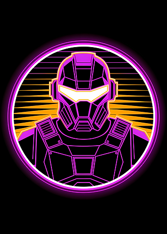 Cyberpunk Warrior Portrait