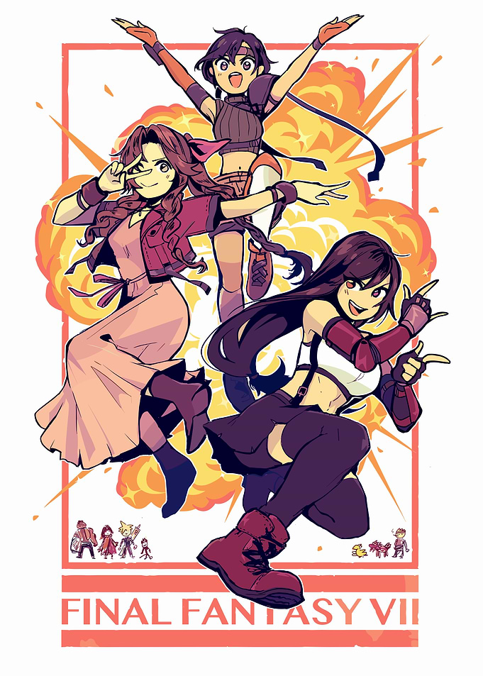 Final Fantasy VII Anime Style