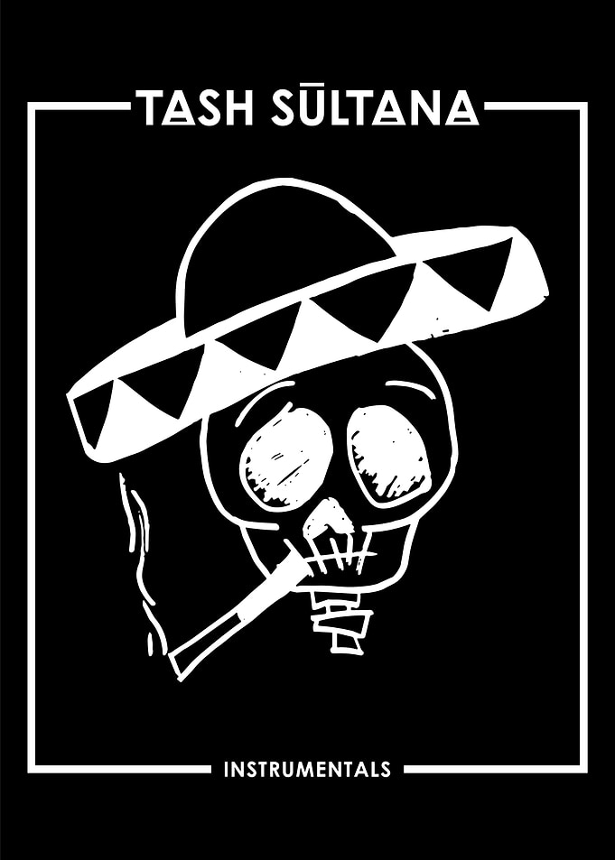 Tash Sultana Instrumentals Skull Poster