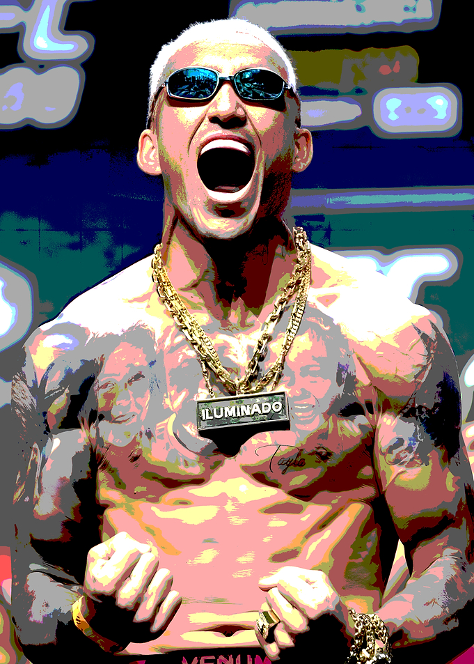 Charles Oliveira Celebrates Victory