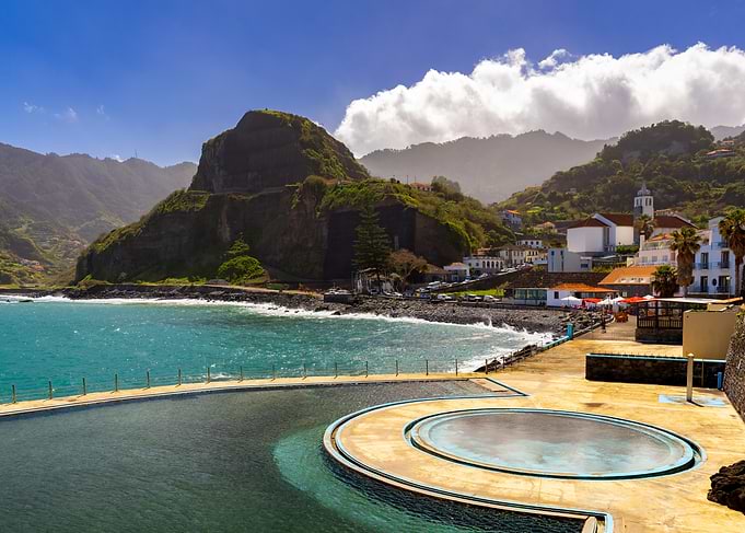 Porto da Cruz, Madeira, Portugal