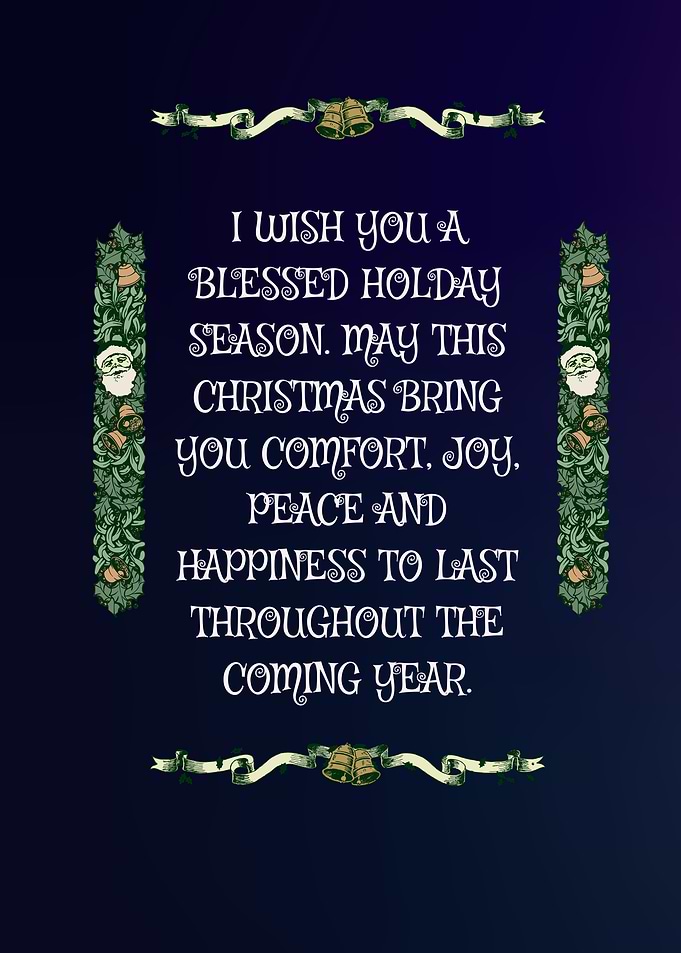 Christmas Holiday Season Greeting