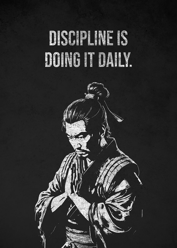 Discipline is Doing it Daily Quotes