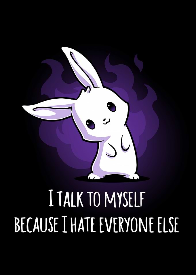 Cute Bunny with Attitude