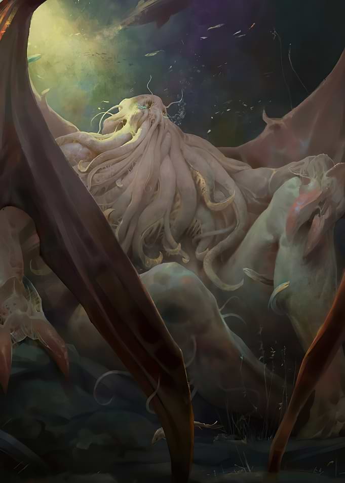 Cthulhu in the depths