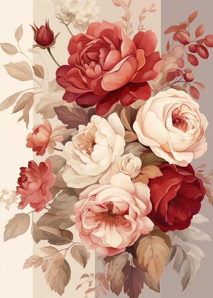 Floral Roses Arrangement