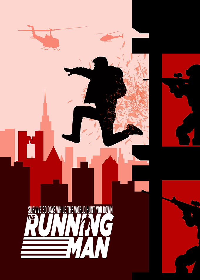 The Running Man Movie Poster