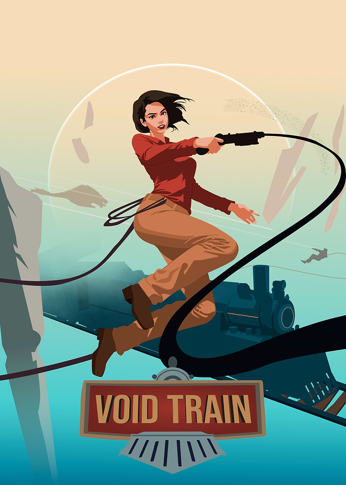 VoidTrain video game art